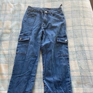 SHEIN Baggy Jeans with Pockets